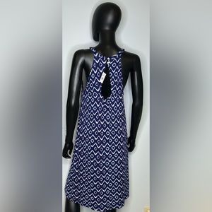Loft Geometric Print Dress